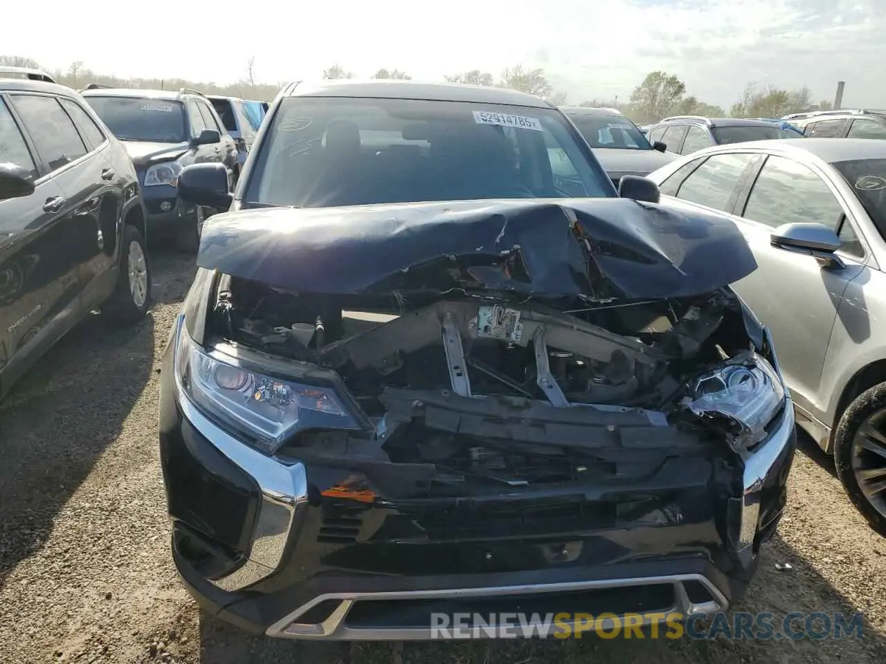 5 Photograph of a damaged car JA4AZ3A3XLZ046983 MITSUBISHI OUTLANDER 2020