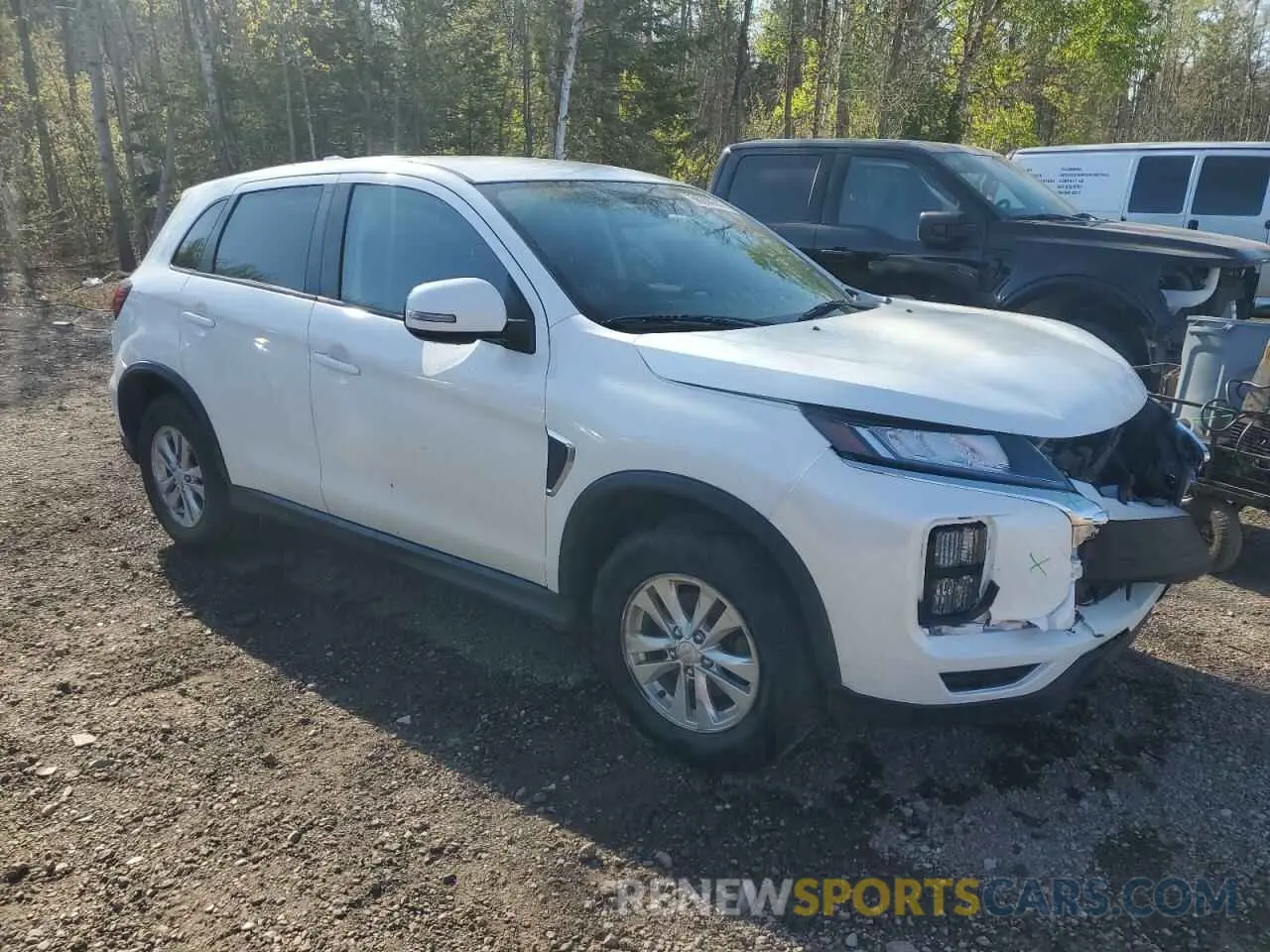 4 Фотография поврежденного автомобиля JA4AJVAW3MU602210 MITSUBISHI OUTLANDER 2021