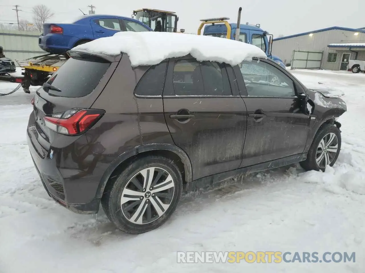 3 Фотография поврежденного автомобиля JA4APUAU5MU006958 MITSUBISHI OUTLANDER 2021
