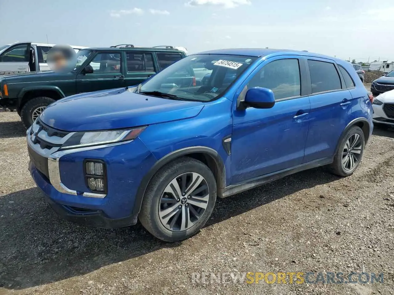 1 Photograph of a damaged car JA4APUAU5MU008967 MITSUBISHI OUTLANDER 2021