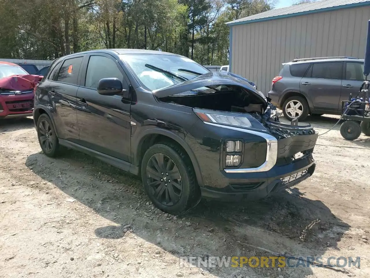 4 Фотография поврежденного автомобиля JA4APUAU6MU020822 MITSUBISHI OUTLANDER 2021