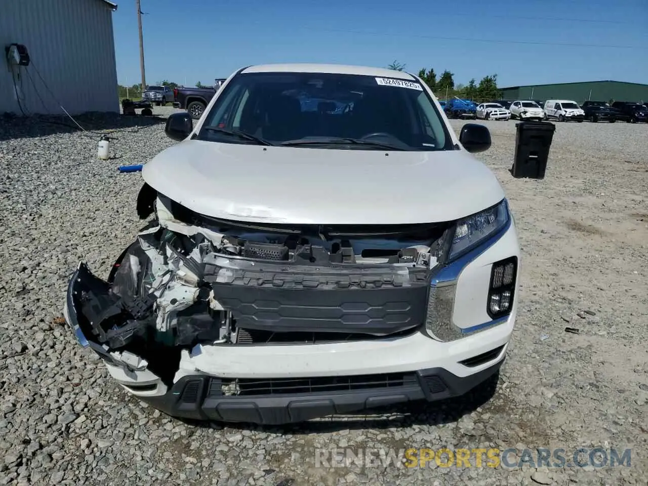 5 Фотография поврежденного автомобиля JA4APUAU6MU030699 MITSUBISHI OUTLANDER 2021