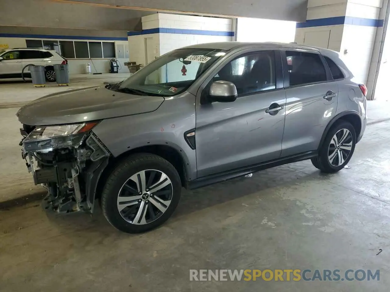 1 Photograph of a damaged car JA4APUAU9MU035220 MITSUBISHI OUTLANDER 2021