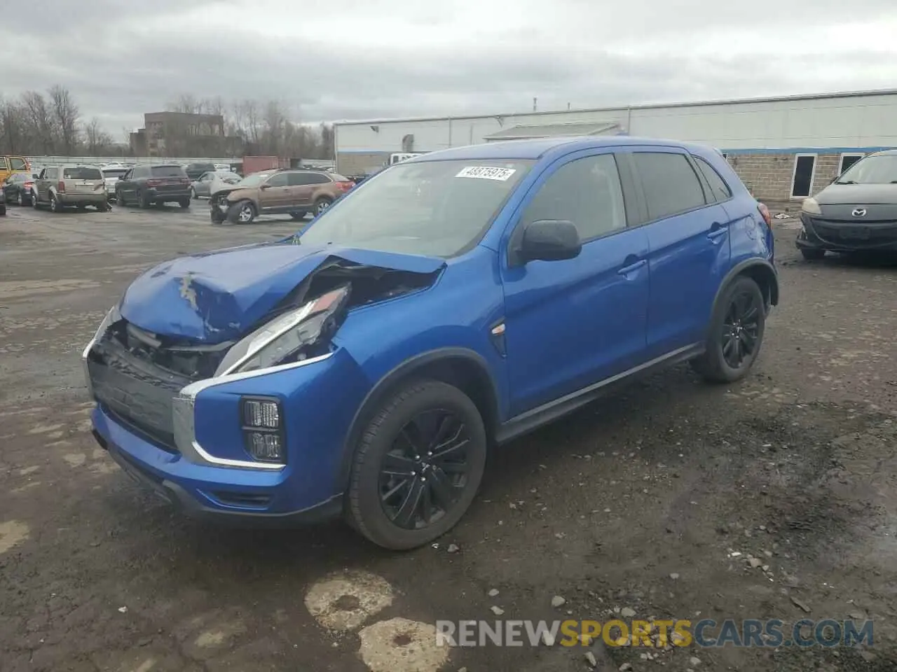1 Фотография поврежденного автомобиля JA4APUAUXMU000427 MITSUBISHI OUTLANDER 2021