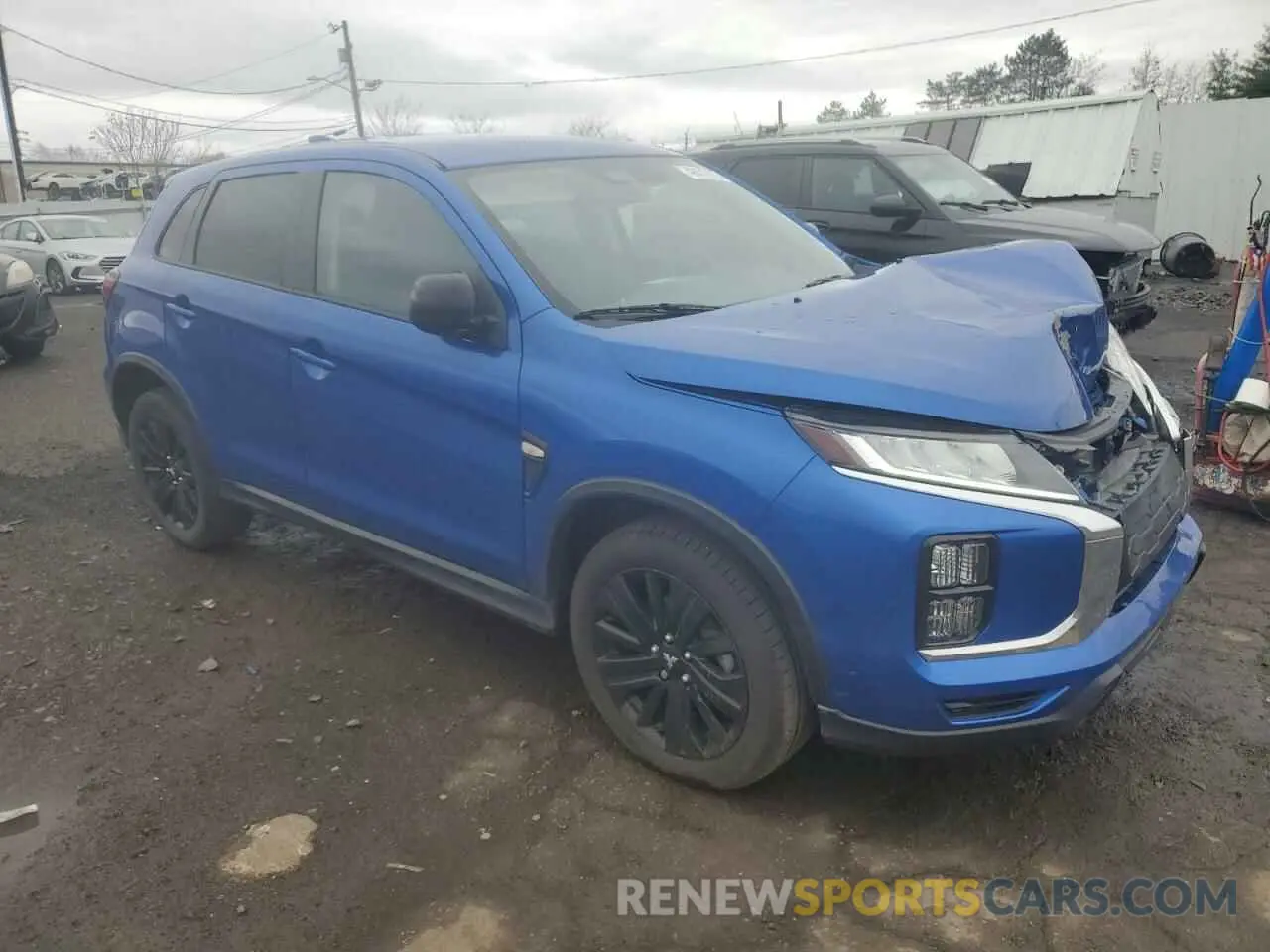 4 Фотография поврежденного автомобиля JA4APUAUXMU000427 MITSUBISHI OUTLANDER 2021