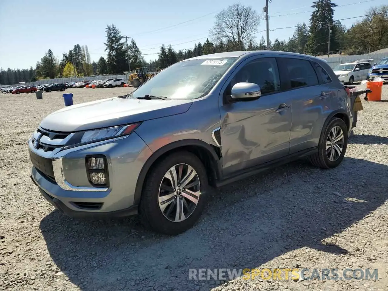 1 Фотография поврежденного автомобиля JA4APVAU0MU015802 MITSUBISHI OUTLANDER 2021