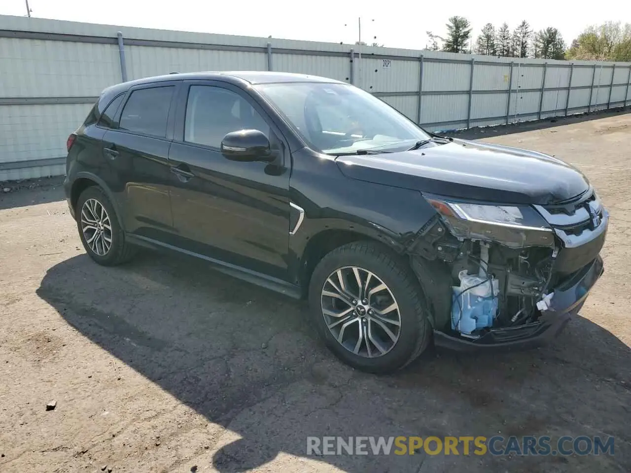 4 Photograph of a damaged car JA4APVAU1MU012505 MITSUBISHI OUTLANDER 2021