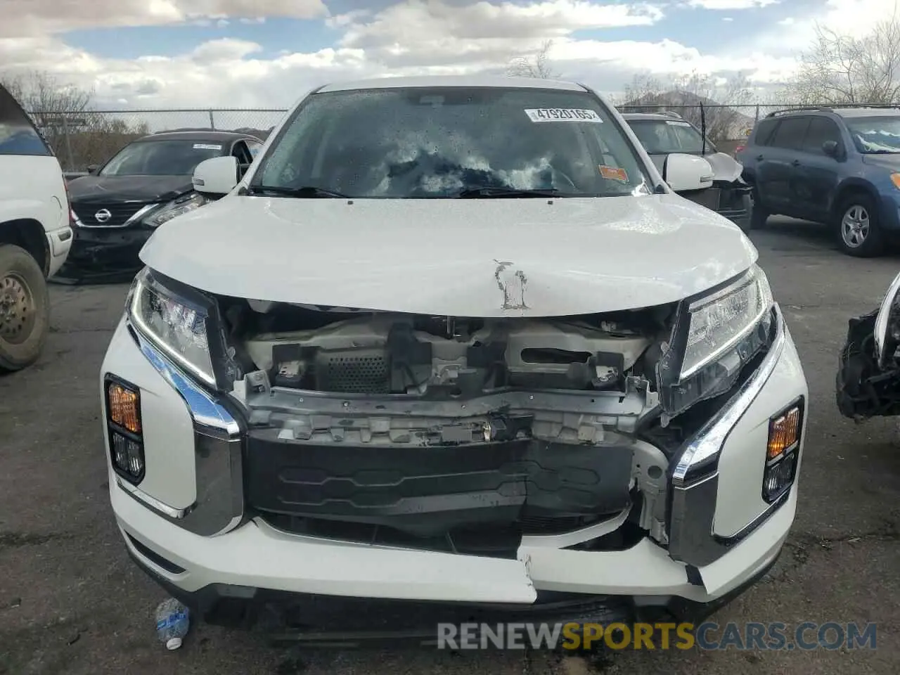 5 Photograph of a damaged car JA4APVAU8MU010203 MITSUBISHI OUTLANDER 2021