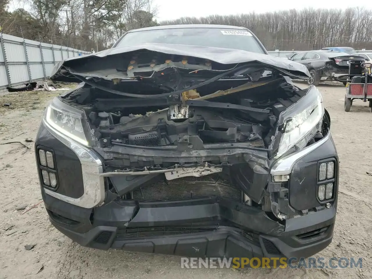 5 Фотография поврежденного автомобиля JA4APVAU8MU026448 MITSUBISHI OUTLANDER 2021