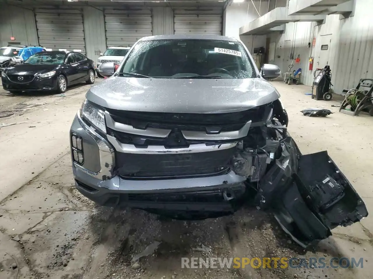 5 Фотография поврежденного автомобиля JA4APVAU9MU034025 MITSUBISHI OUTLANDER 2021
