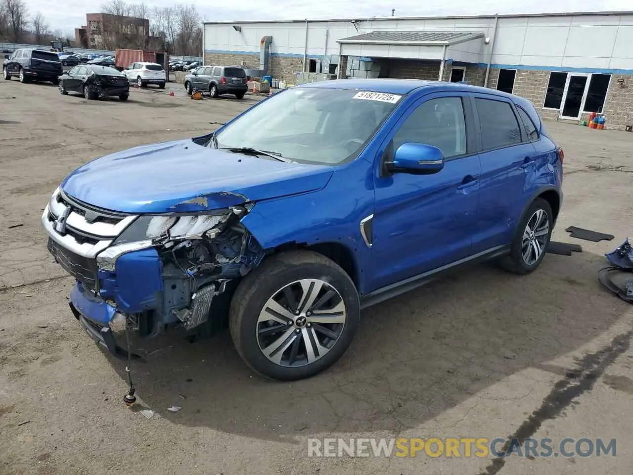 1 Фотография поврежденного автомобиля JA4ARUAU3MU006712 MITSUBISHI OUTLANDER 2021