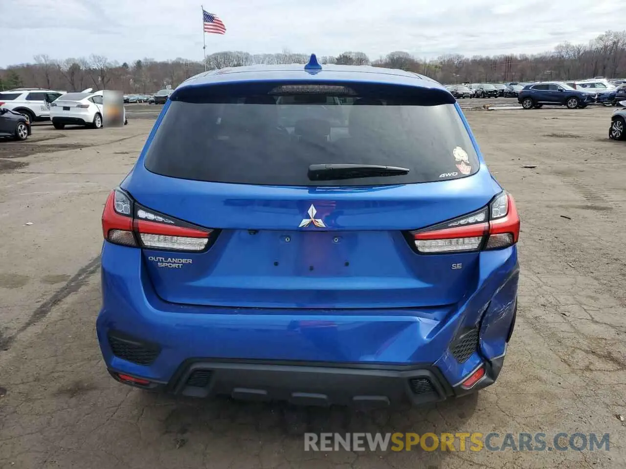 6 Фотография поврежденного автомобиля JA4ARUAU3MU006712 MITSUBISHI OUTLANDER 2021