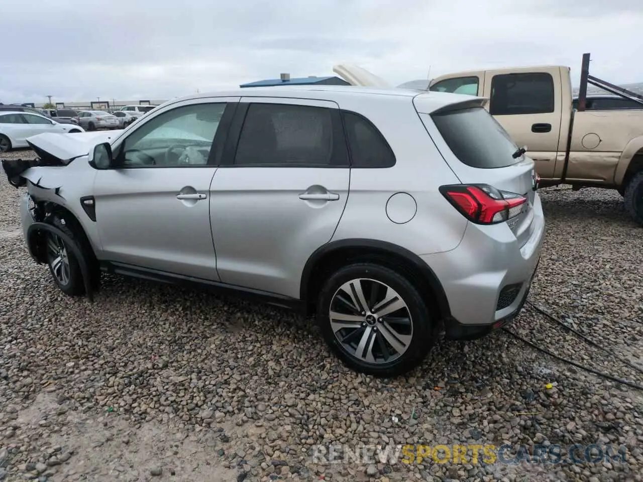 2 Фотография поврежденного автомобиля JA4ARUAU6MU034715 MITSUBISHI OUTLANDER 2021