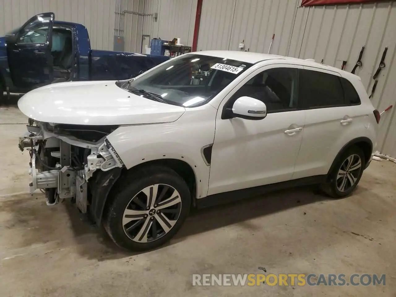 1 Photograph of a damaged car JA4ARUAU7MU019625 MITSUBISHI OUTLANDER 2021