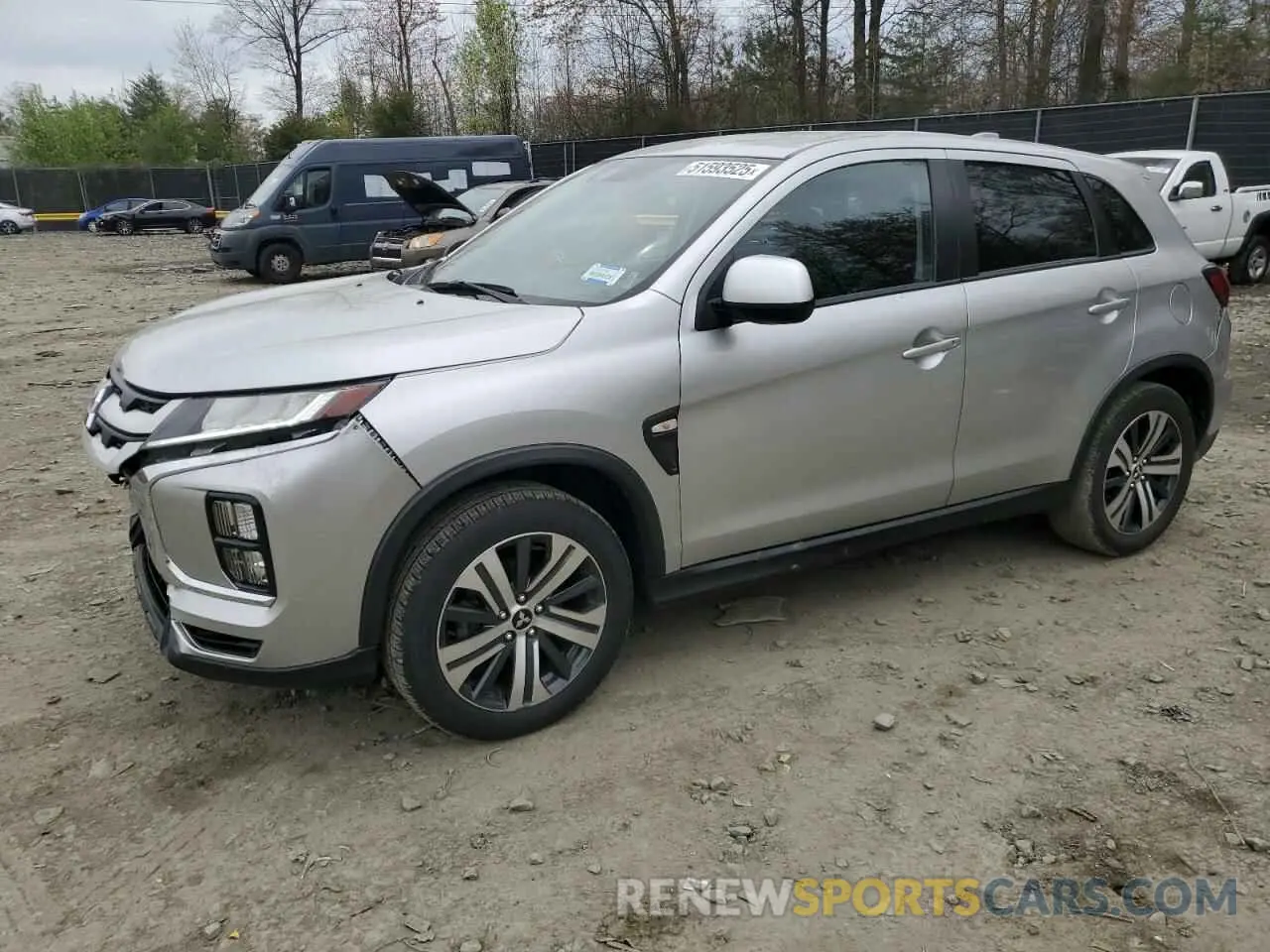 1 Фотография поврежденного автомобиля JA4ARUAU7MU034416 MITSUBISHI OUTLANDER 2021