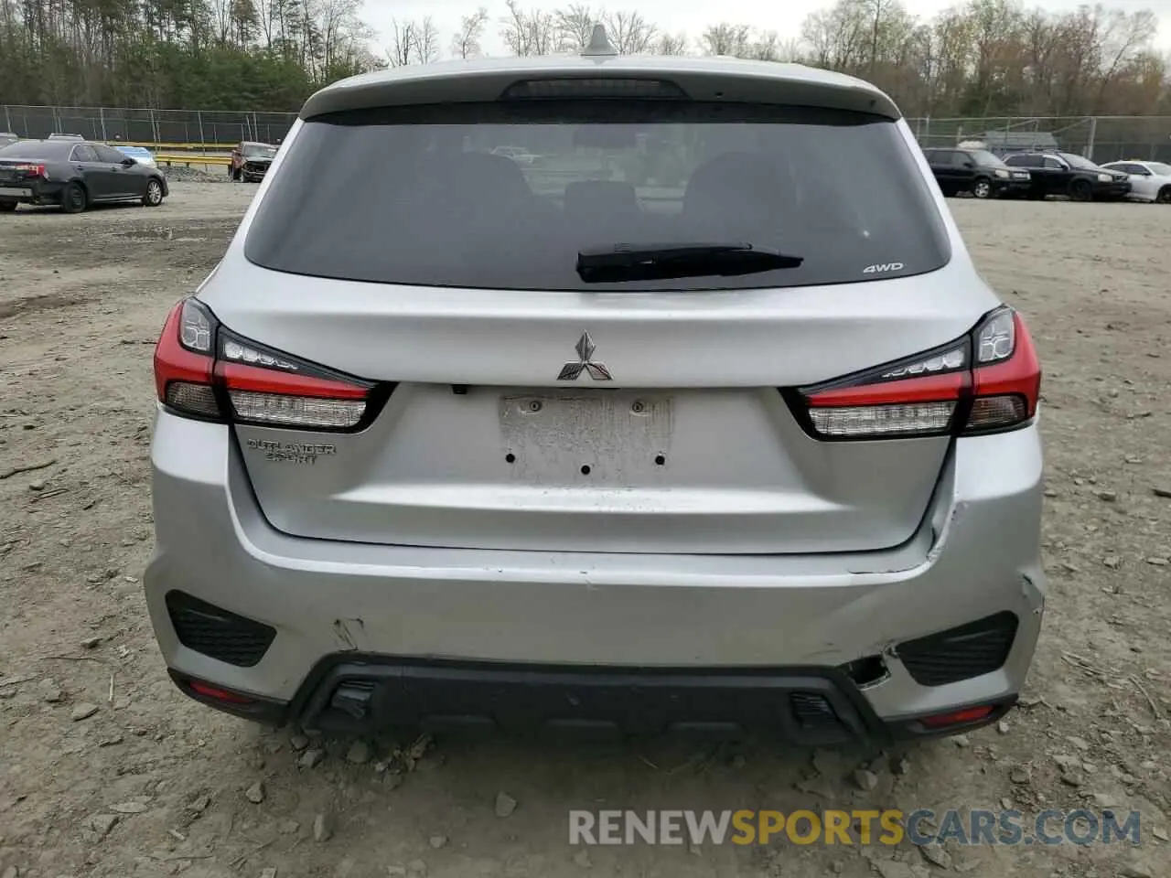 6 Фотография поврежденного автомобиля JA4ARUAU7MU034416 MITSUBISHI OUTLANDER 2021