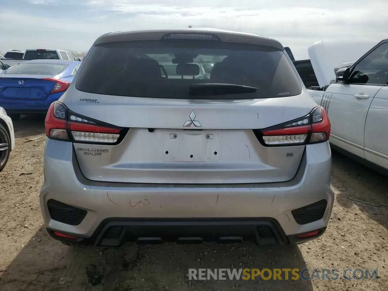 6 Фотография поврежденного автомобиля JA4ARUAUXMU017089 MITSUBISHI OUTLANDER 2021