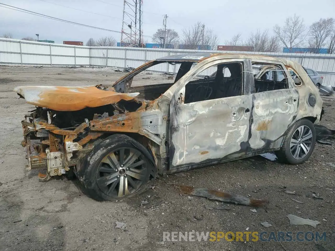 1 Photograph of a damaged car JA4ARUAUXMU022826 MITSUBISHI OUTLANDER 2021