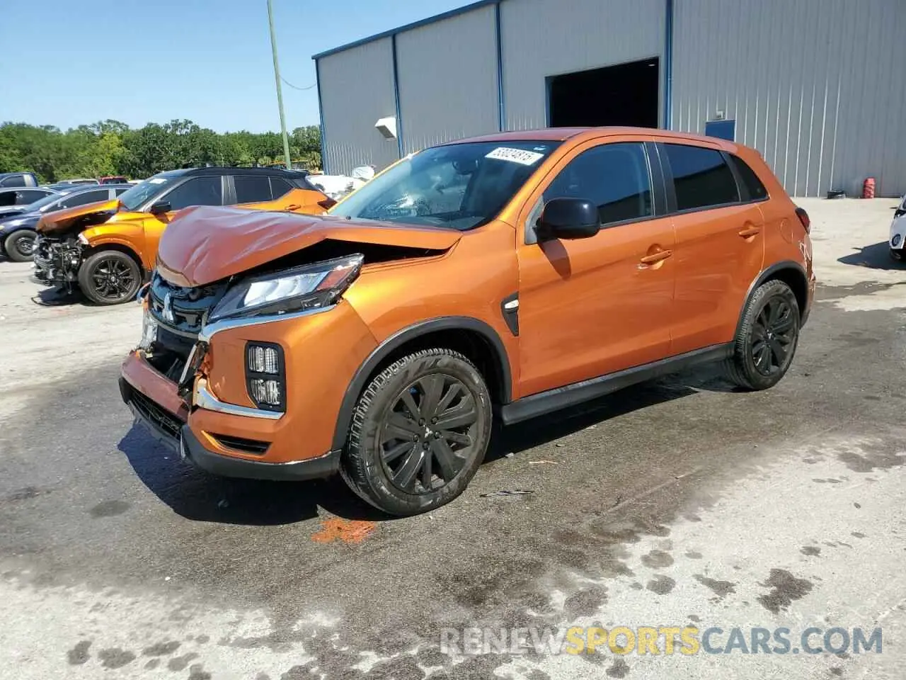 1 Фотография поврежденного автомобиля JA4APUAU6NU008428 MITSUBISHI OUTLANDER 2022