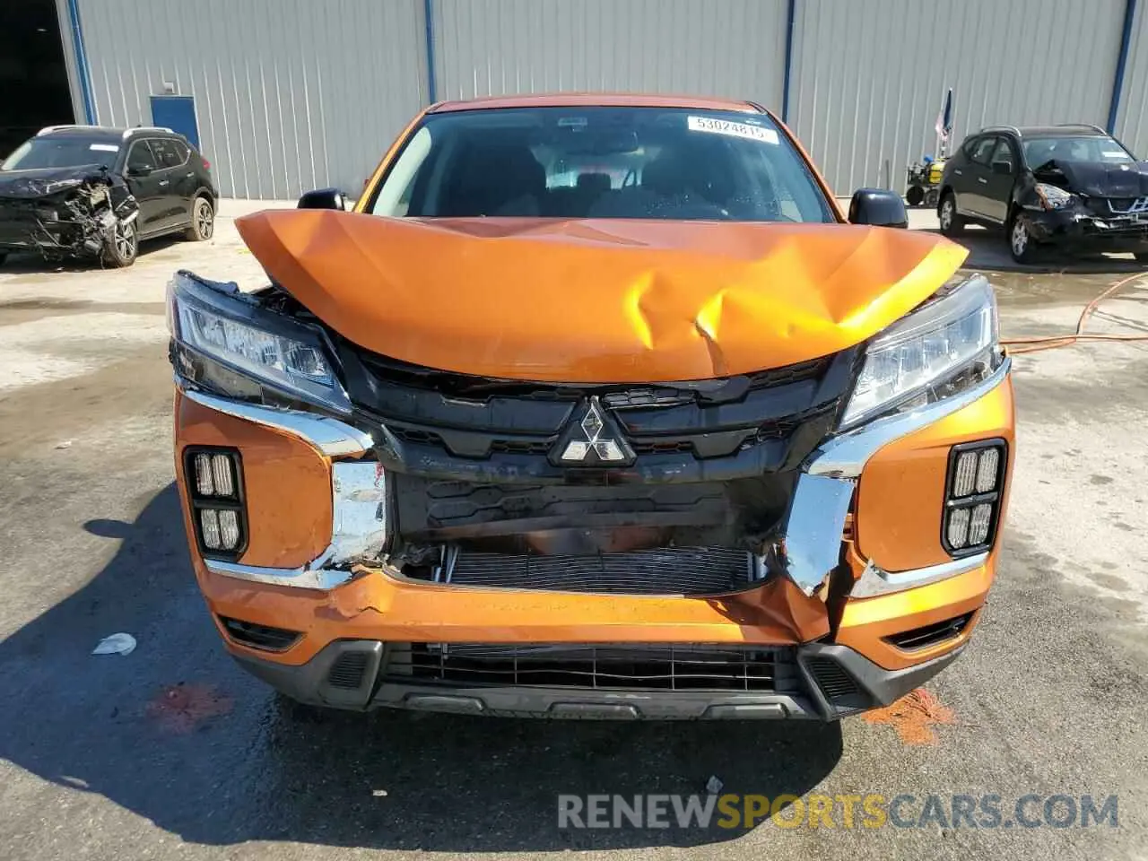 5 Фотография поврежденного автомобиля JA4APUAU6NU008428 MITSUBISHI OUTLANDER 2022