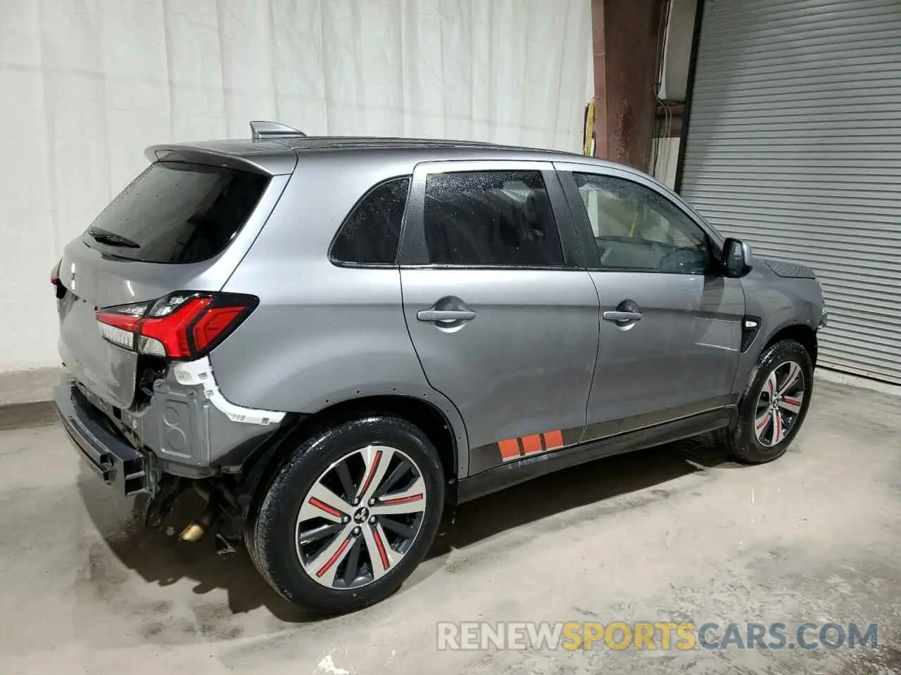 3 Photograph of a damaged car JA4APUAUXNU015768 MITSUBISHI OUTLANDER 2022