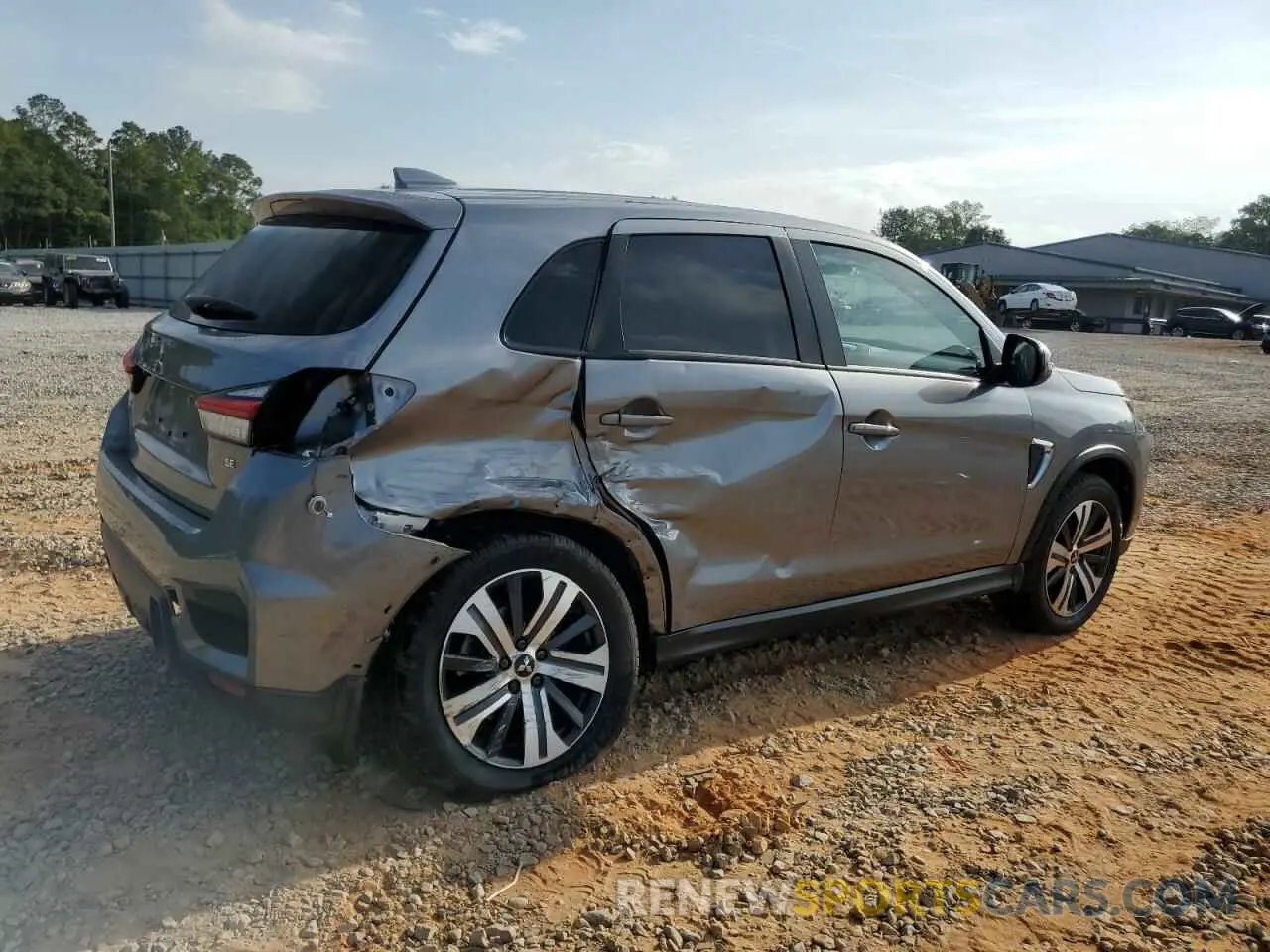 3 Photograph of a damaged car JA4APVAU7NU022926 MITSUBISHI OUTLANDER 2022