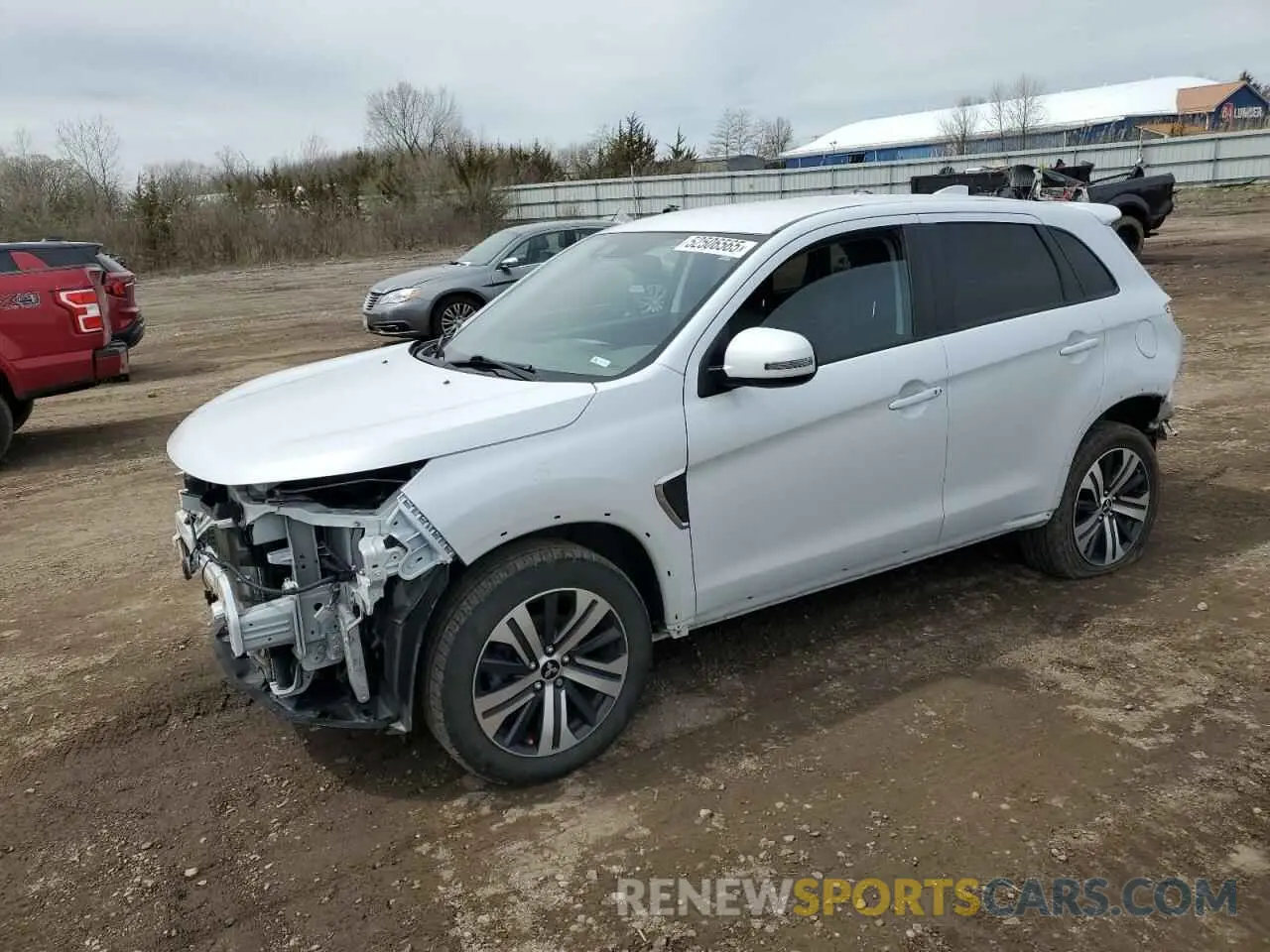 1 Photograph of a damaged car JA4APVAUXNU000354 MITSUBISHI OUTLANDER 2022