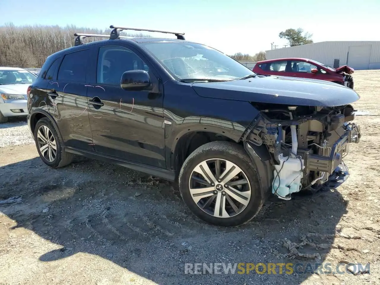 4 Photograph of a damaged car JA4ARUAU1NU023512 MITSUBISHI OUTLANDER 2022