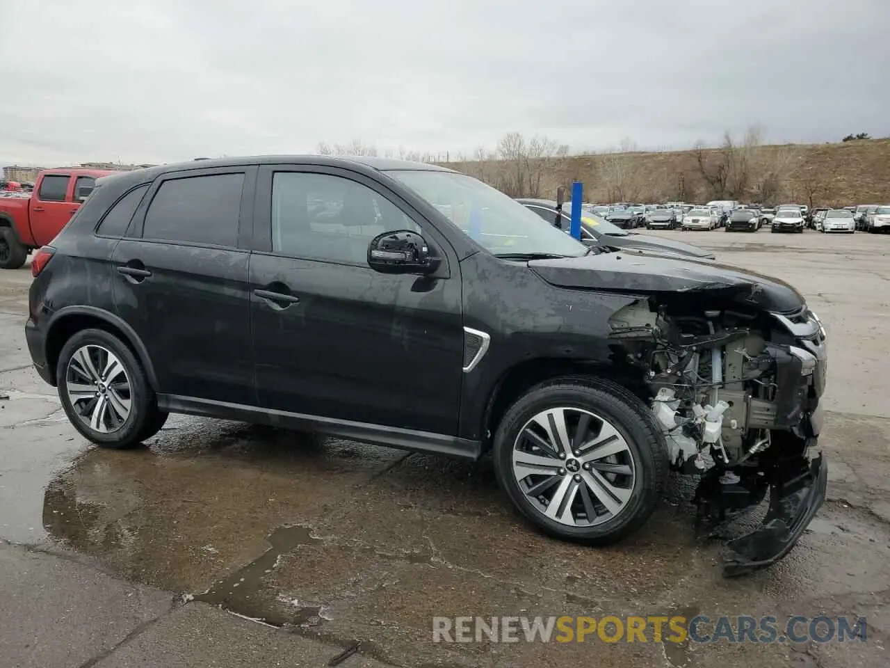 4 Фотография поврежденного автомобиля JA4ARUAU5NU008396 MITSUBISHI OUTLANDER 2022