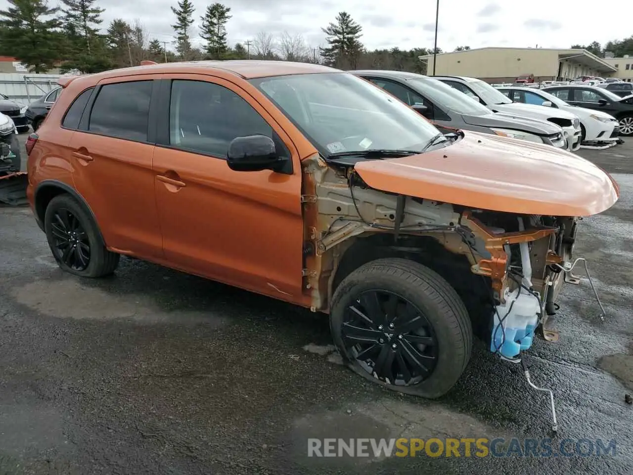 4 Photograph of a damaged car JA4ARUAU8NU013690 MITSUBISHI OUTLANDER 2022