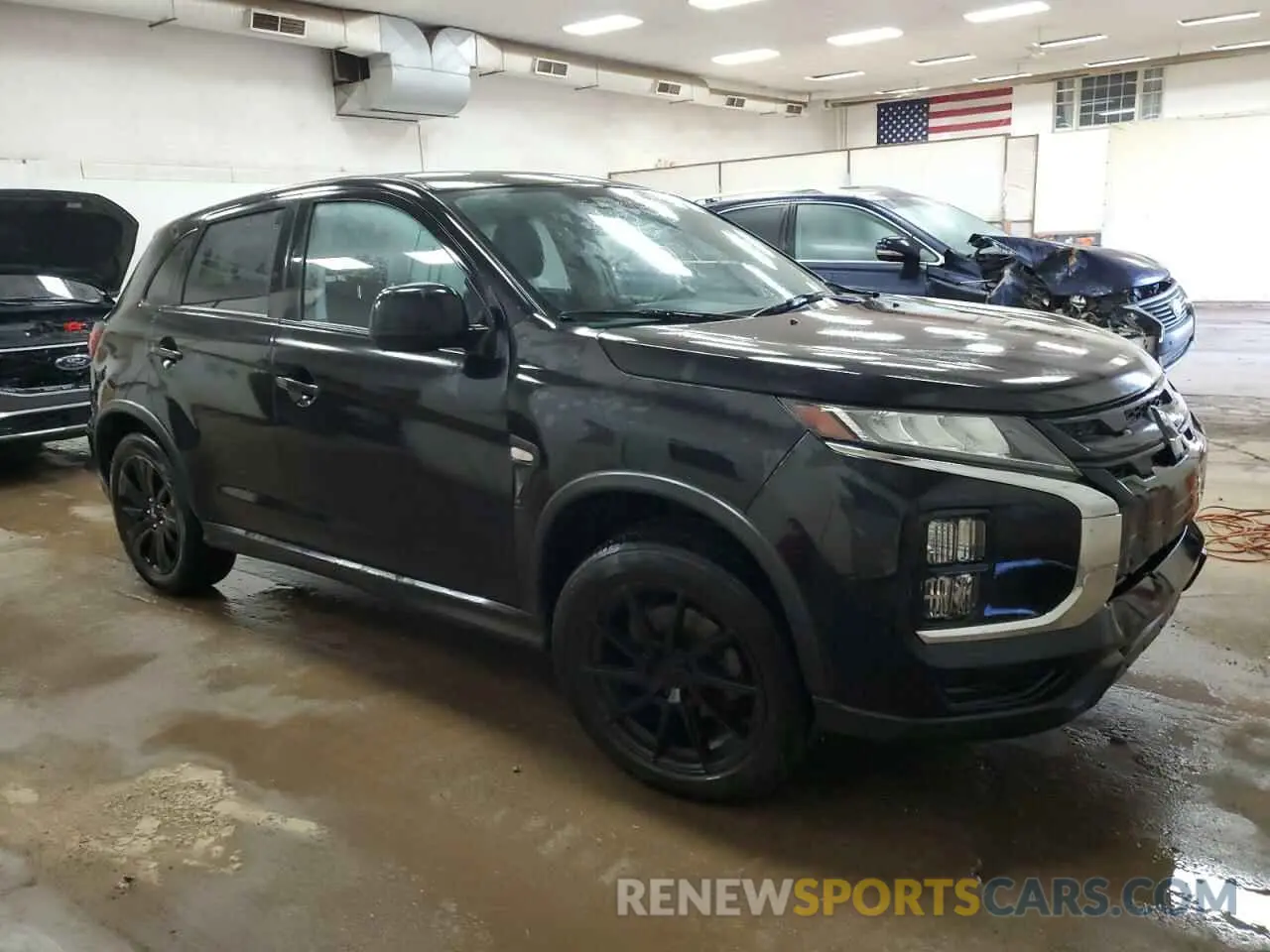 4 Фотография поврежденного автомобиля JA4ARUAU8NU021322 MITSUBISHI OUTLANDER 2022