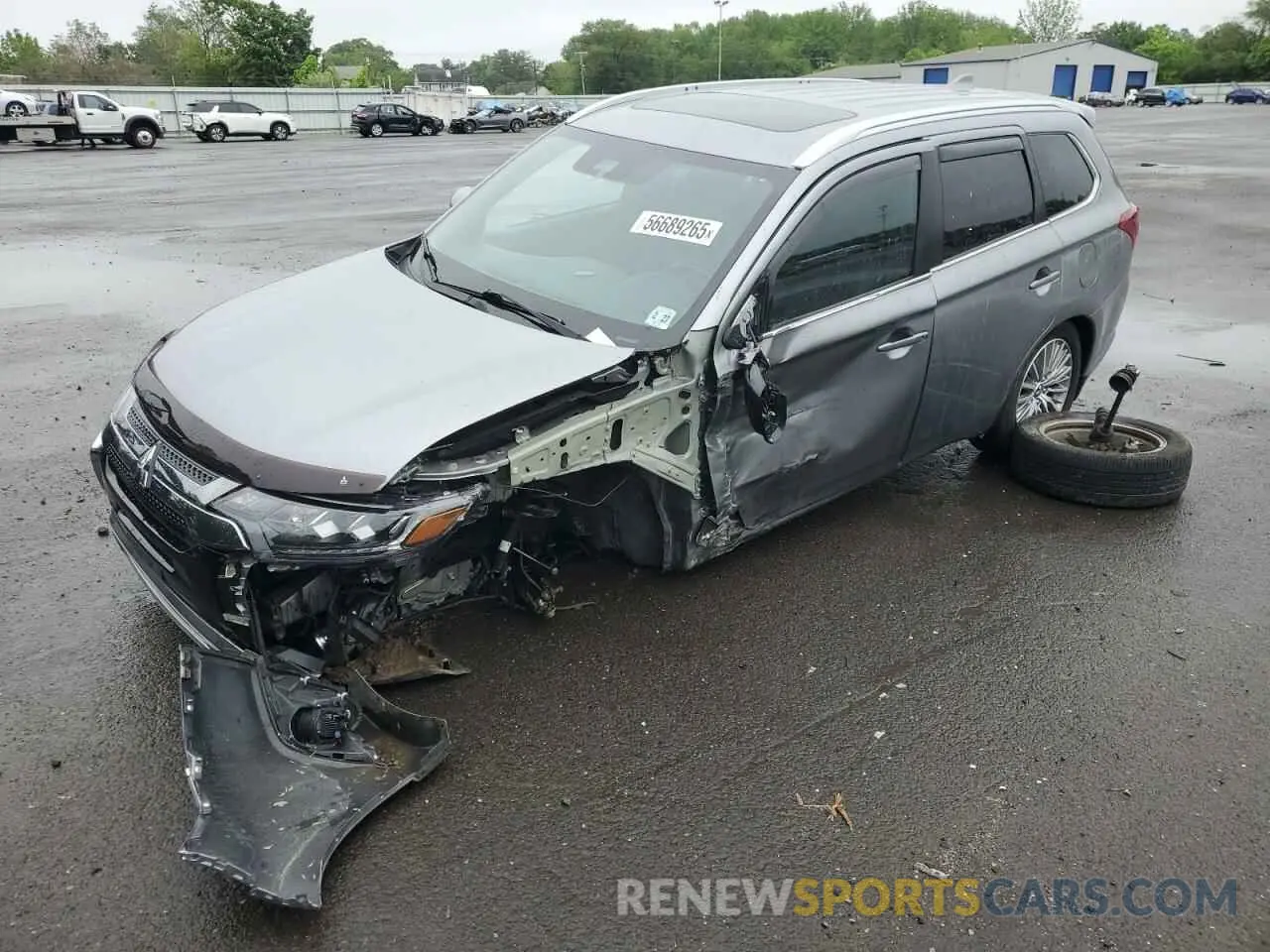 1 Photograph of a damaged car JA4J2VA72NZ048913 MITSUBISHI OUTLANDER 2022