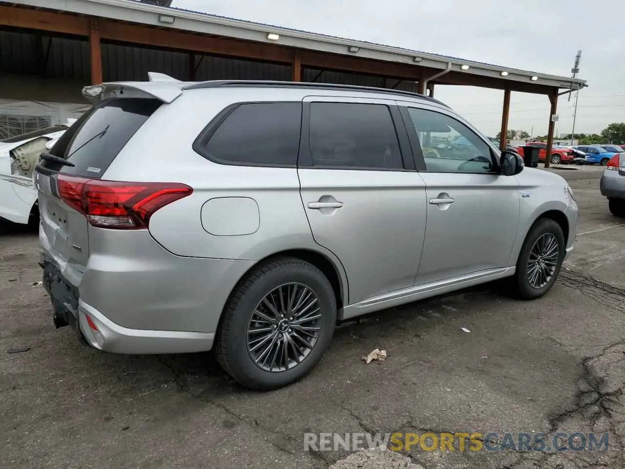 3 Photograph of a damaged car JA4J2VA77NZ022209 MITSUBISHI OUTLANDER 2022