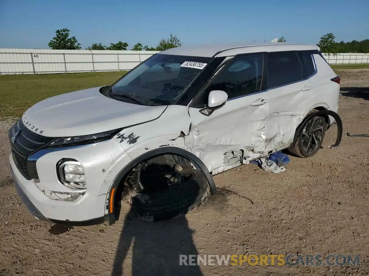 1 Фотография поврежденного автомобиля JA4J3UA80NZ026246 MITSUBISHI OUTLANDER 2022