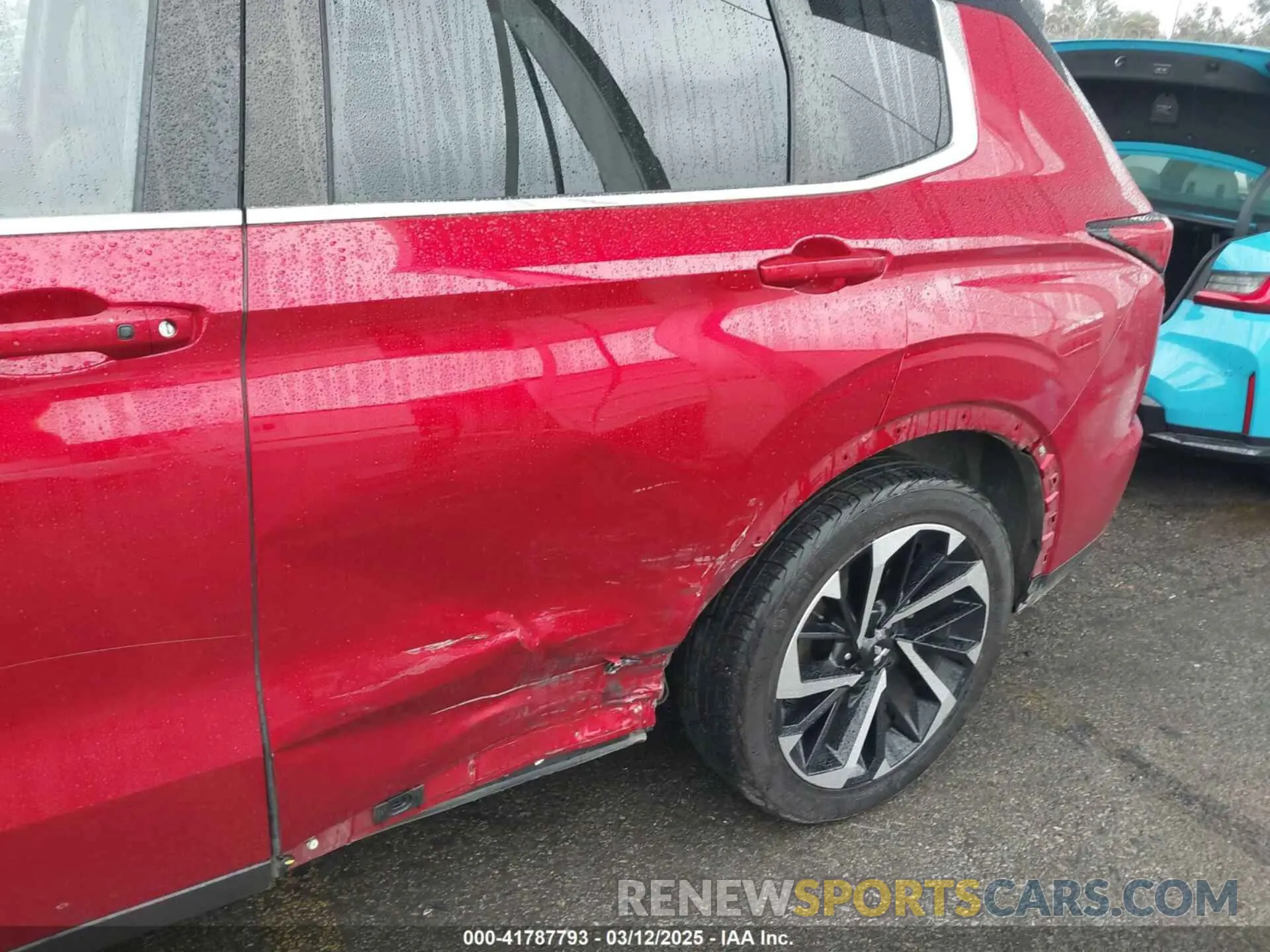 6 Photograph of a damaged car JA4J3UA87NZ085214 MITSUBISHI OUTLANDER 2022