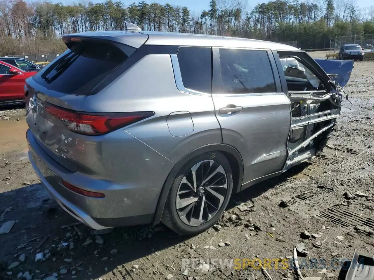 3 Photograph of a damaged car JA4J3UA88NZ020839 MITSUBISHI OUTLANDER 2022