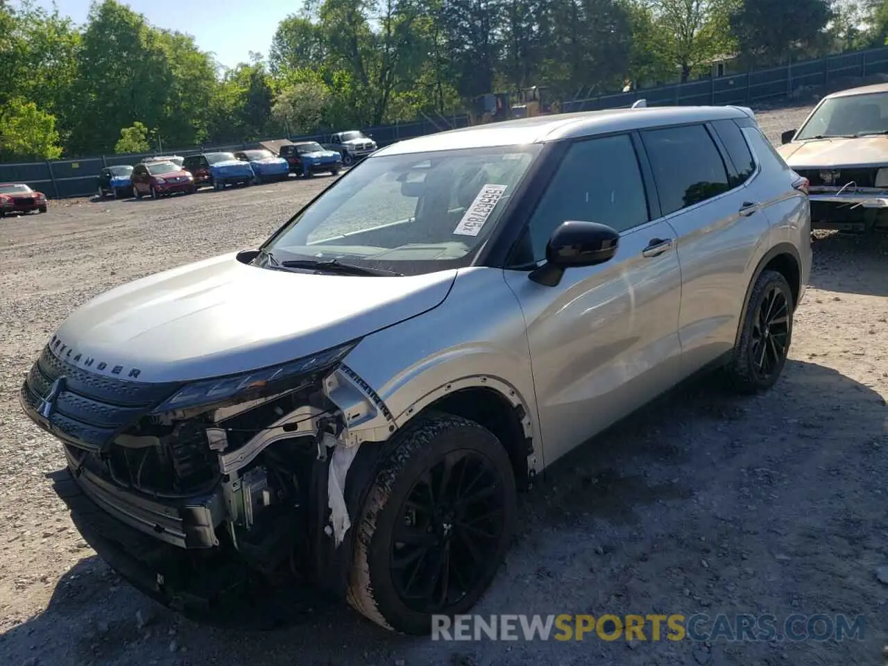1 Фотография поврежденного автомобиля JA4J3UA88NZ078031 MITSUBISHI OUTLANDER 2022