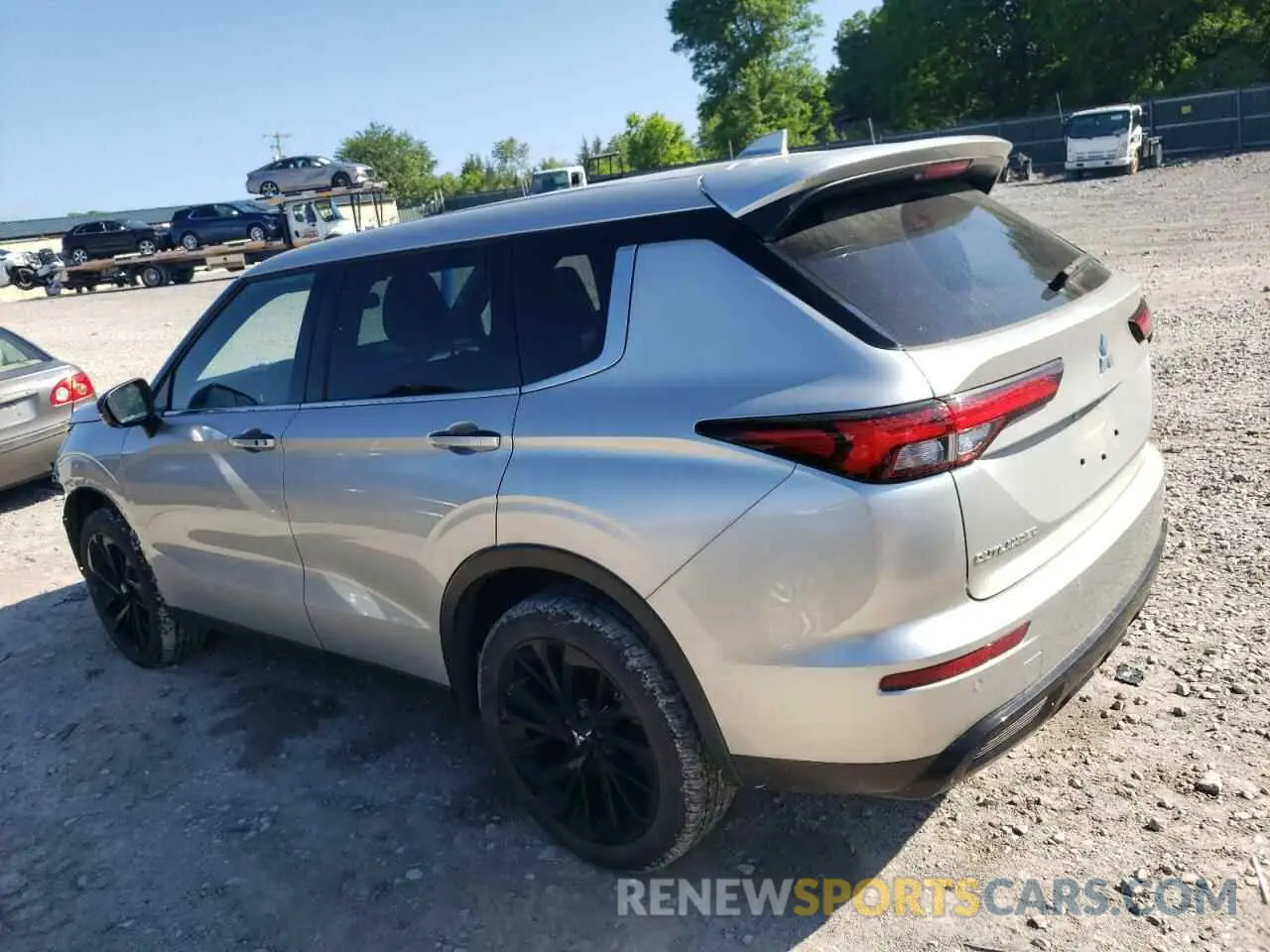 2 Фотография поврежденного автомобиля JA4J3UA88NZ078031 MITSUBISHI OUTLANDER 2022