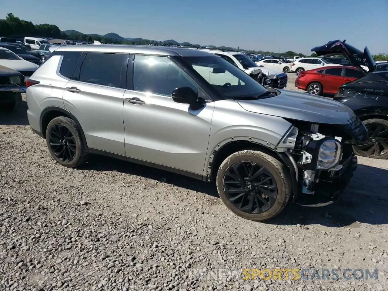 4 Фотография поврежденного автомобиля JA4J3UA88NZ078031 MITSUBISHI OUTLANDER 2022