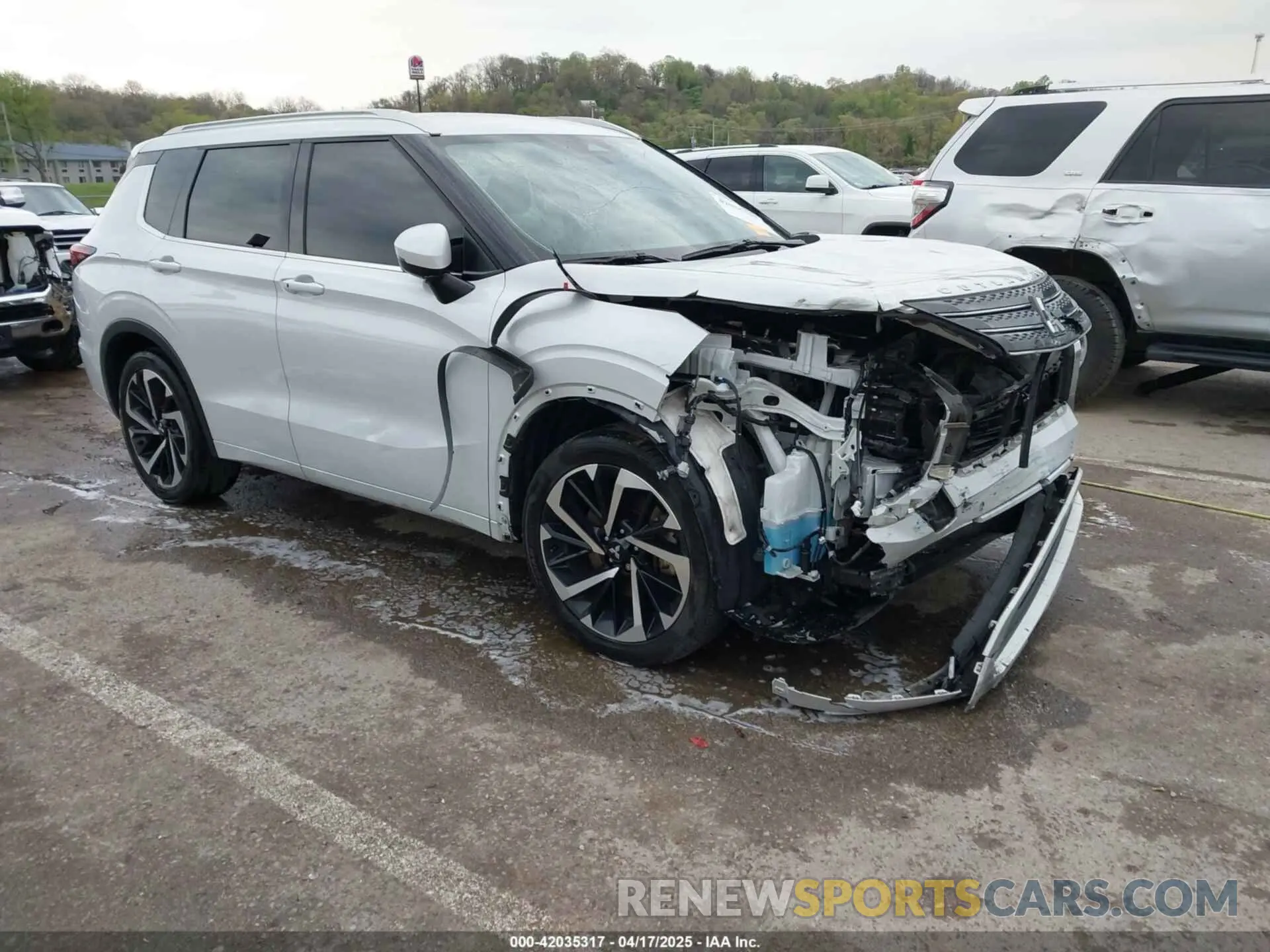 1 Фотография поврежденного автомобиля JA4J3VA84NZ091655 MITSUBISHI OUTLANDER 2022