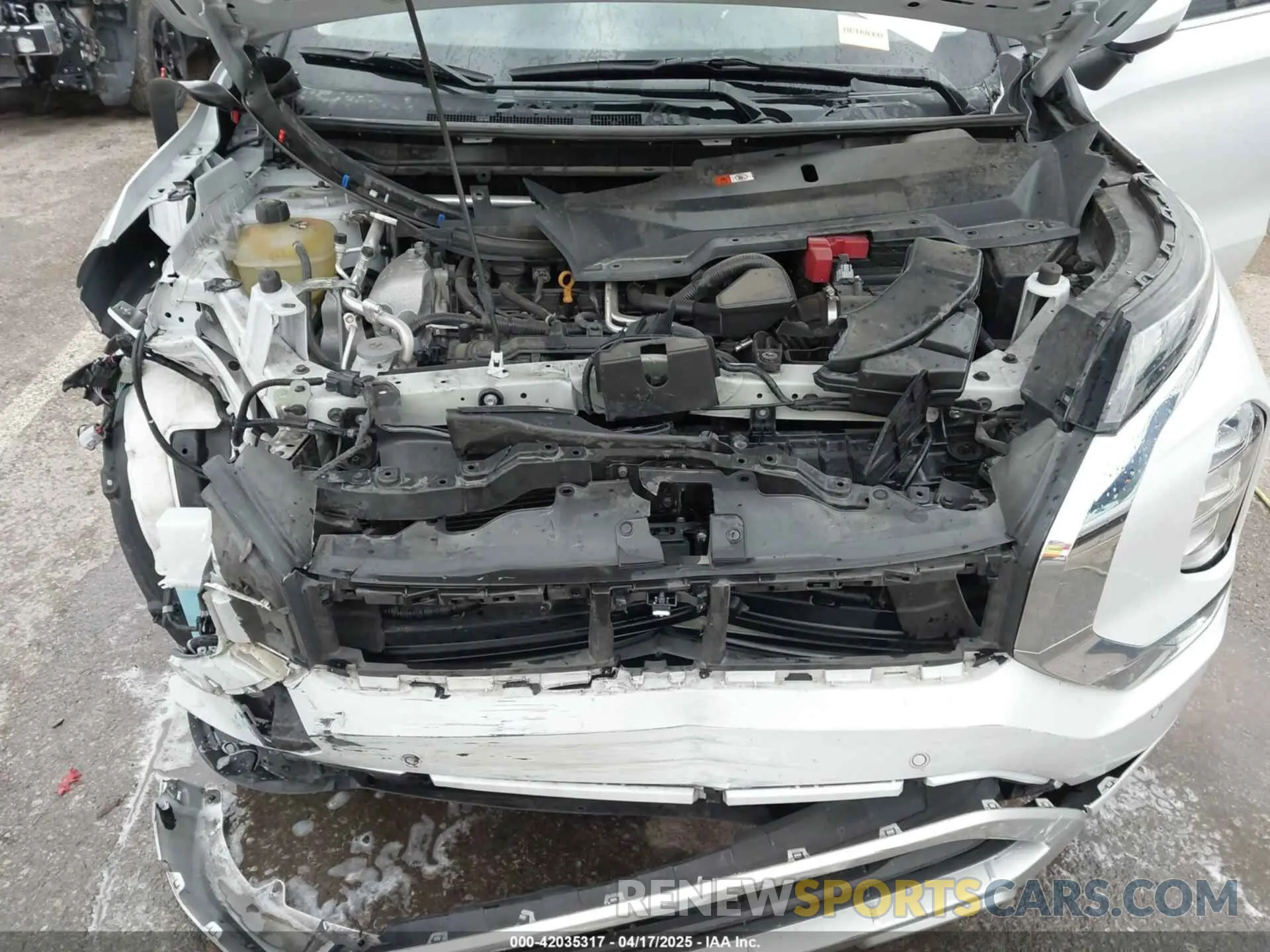 10 Фотография поврежденного автомобиля JA4J3VA84NZ091655 MITSUBISHI OUTLANDER 2022