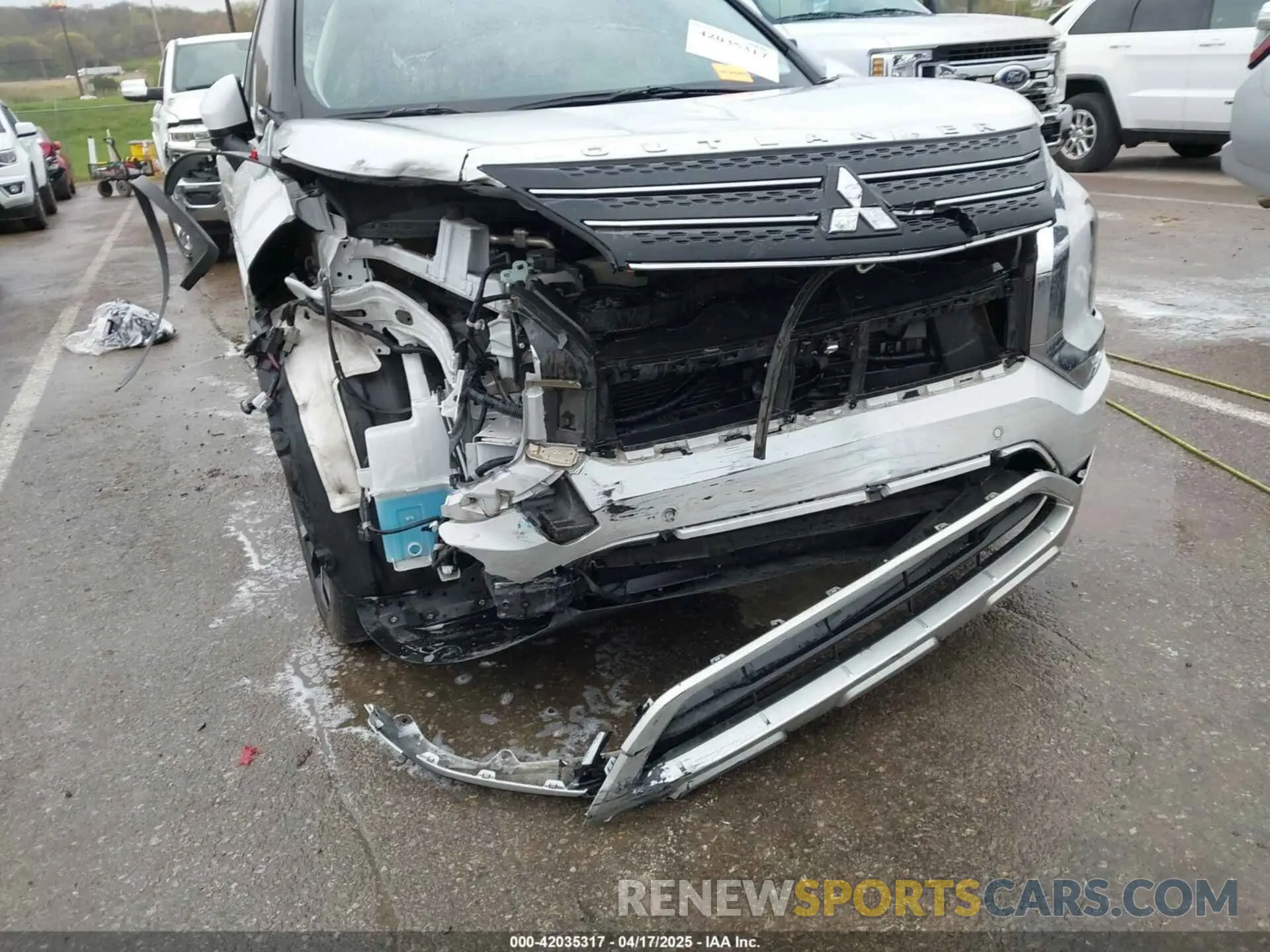 6 Фотография поврежденного автомобиля JA4J3VA84NZ091655 MITSUBISHI OUTLANDER 2022