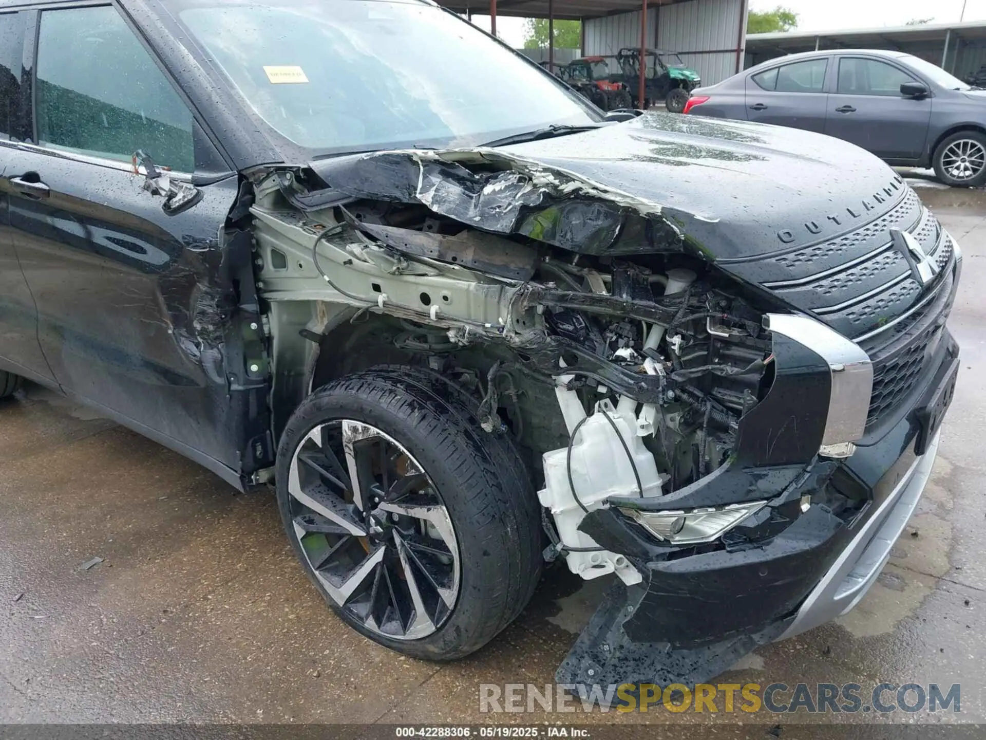 6 Фотография поврежденного автомобиля JA4J3VA86NZ086876 MITSUBISHI OUTLANDER 2022