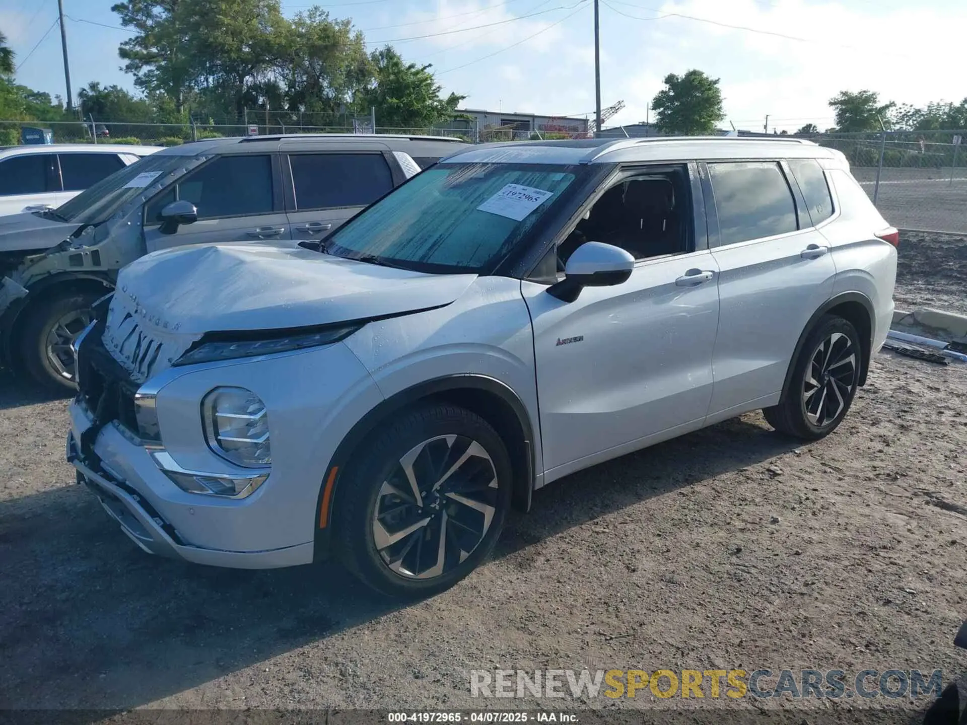 2 Photograph of a damaged car JA4J3VA86NZ087848 MITSUBISHI OUTLANDER 2022