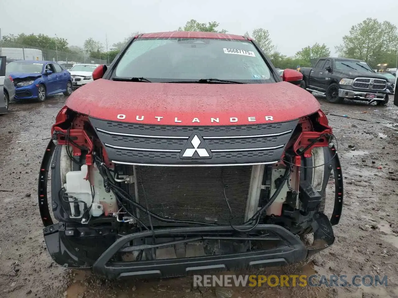 5 Фотография поврежденного автомобиля JA4J4TA80NZ019644 MITSUBISHI OUTLANDER 2022