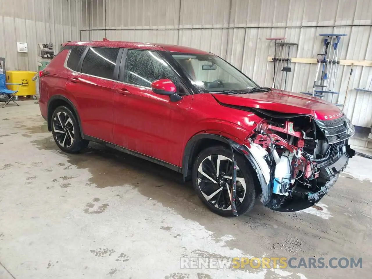 4 Photograph of a damaged car JA4J4TA81NZ033309 MITSUBISHI OUTLANDER 2022