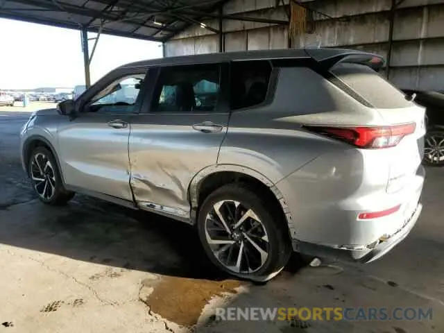 2 Photograph of a damaged car JA4J4TA82NZ074855 MITSUBISHI OUTLANDER 2022