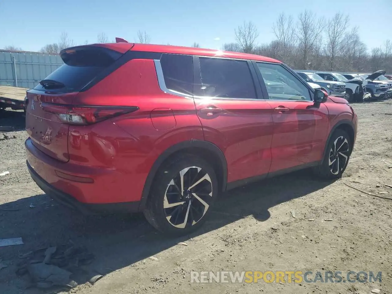 3 Фотография поврежденного автомобиля JA4J4TA84NZ033448 MITSUBISHI OUTLANDER 2022