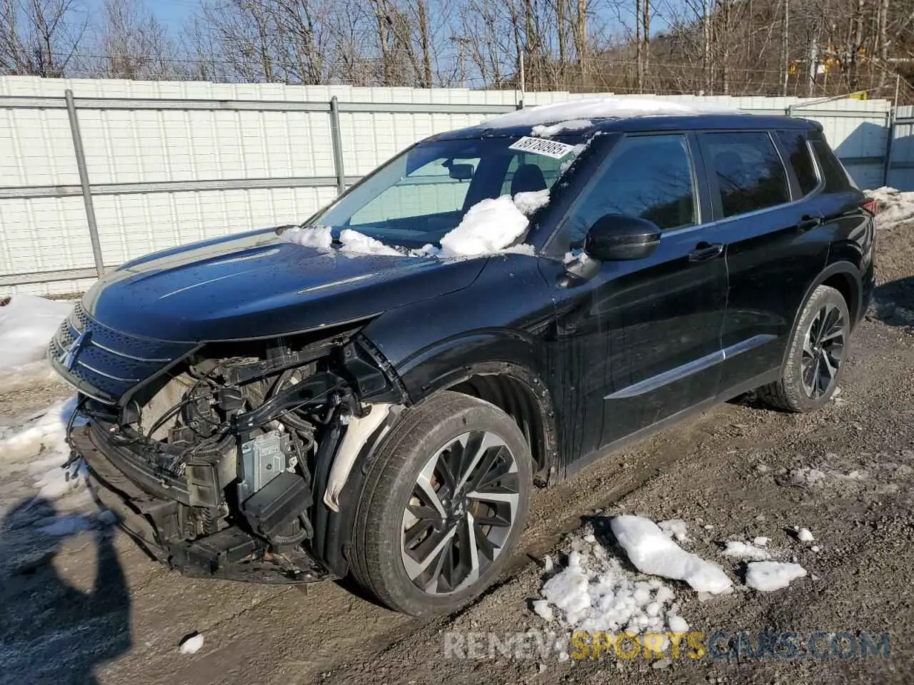 1 Фотография поврежденного автомобиля JA4J4TA88NZ033811 MITSUBISHI OUTLANDER 2022