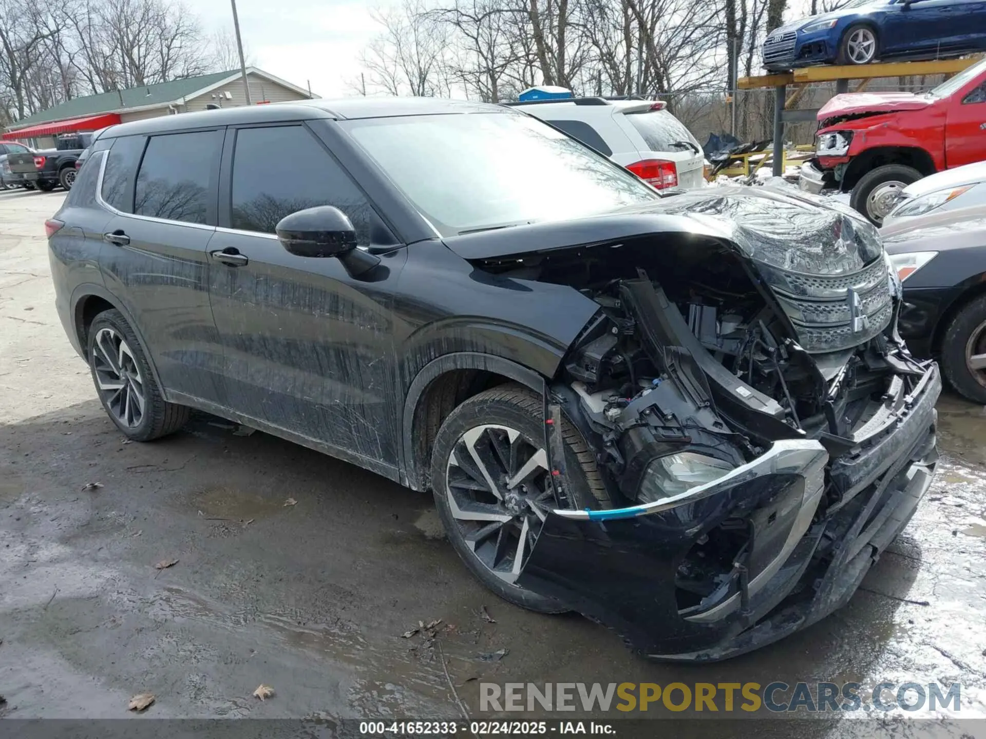 1 Фотография поврежденного автомобиля JA4J4TA89NZ001403 MITSUBISHI OUTLANDER 2022